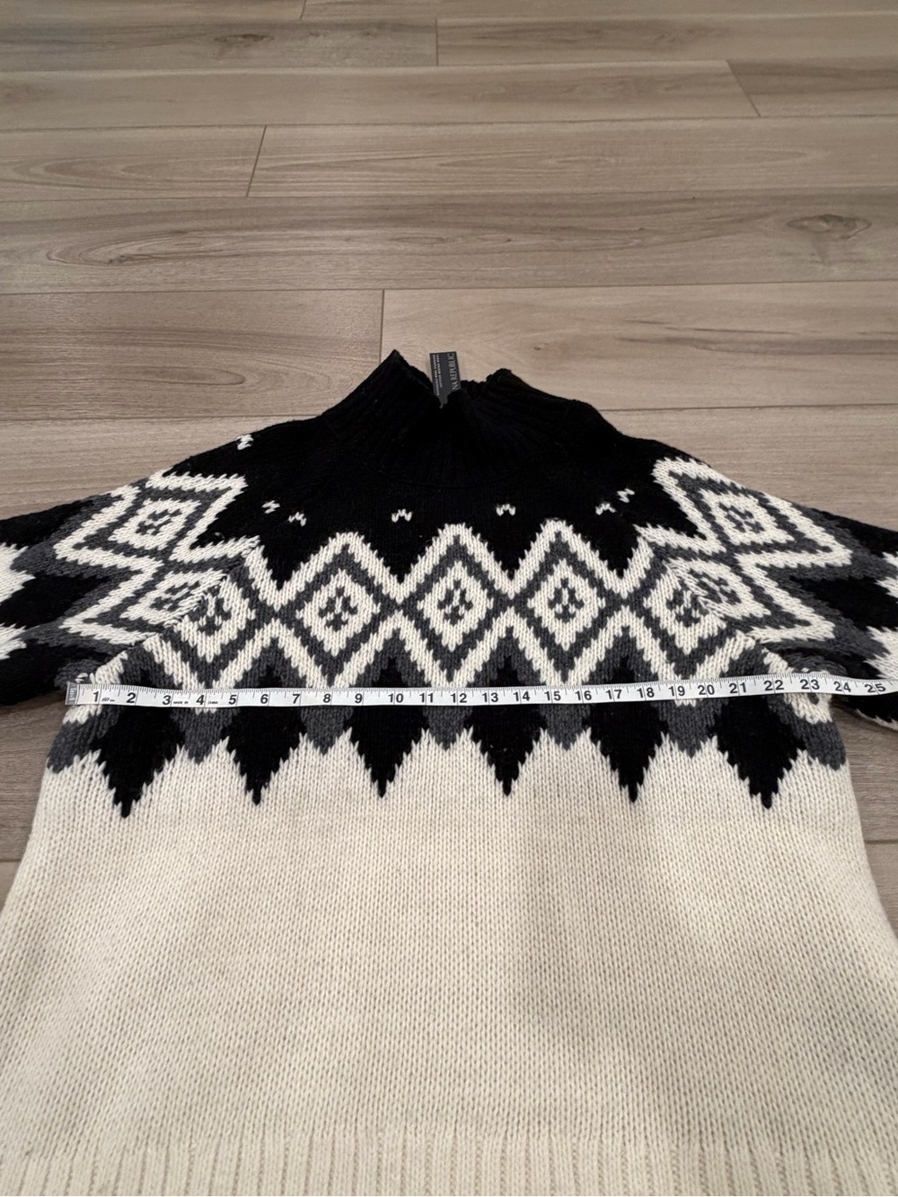NEW Banana Republic Skye Fair Isle Thick Merino Alpaca Sweater NWT Size XXL $180 - Picture 7 of 10
